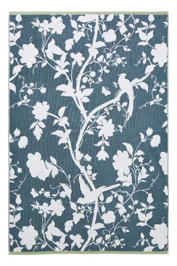 Laura Ashley Oriental Garden Dusky Seaspray Towel