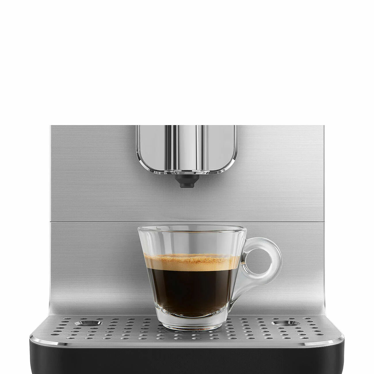 SMEG Bean To Cup Coffee Machine with Automatic Milk Frothing - Matte Black