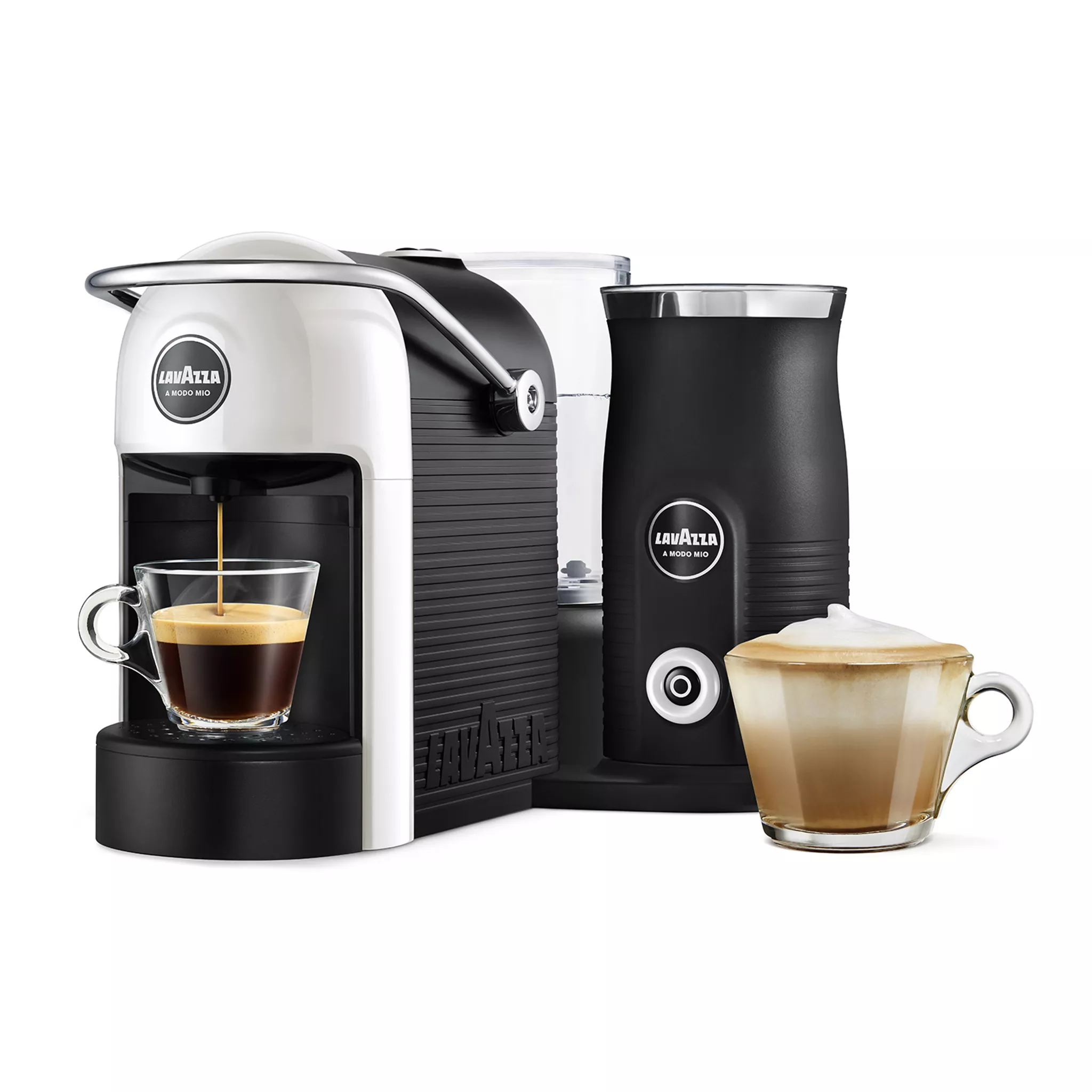 LAVAZZA Jolie & Milk Coffee Machine - White
