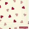 Emma Bridgewater Napkins - Pink Hearts Cream