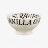 Emma Bridgewater Black Toast Strawberries & Cream French Bowl
