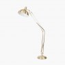 Alonzo Brass Metal Task Floor Lamp