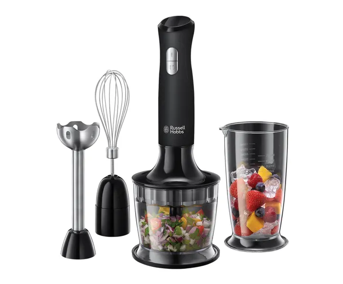 Russell Hobbs Desire Matte Black 3 in 1 Hand Blender