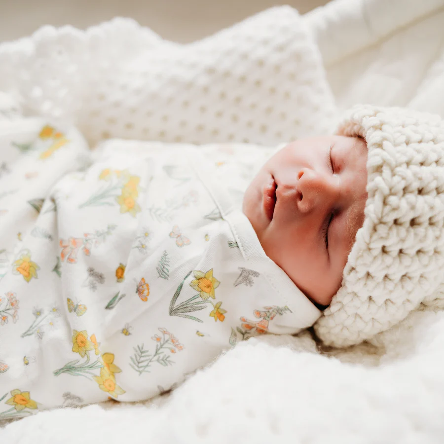 Fox and Lottie Daffodil Blanket