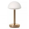 Humble Bug Table Light Gold Frosted