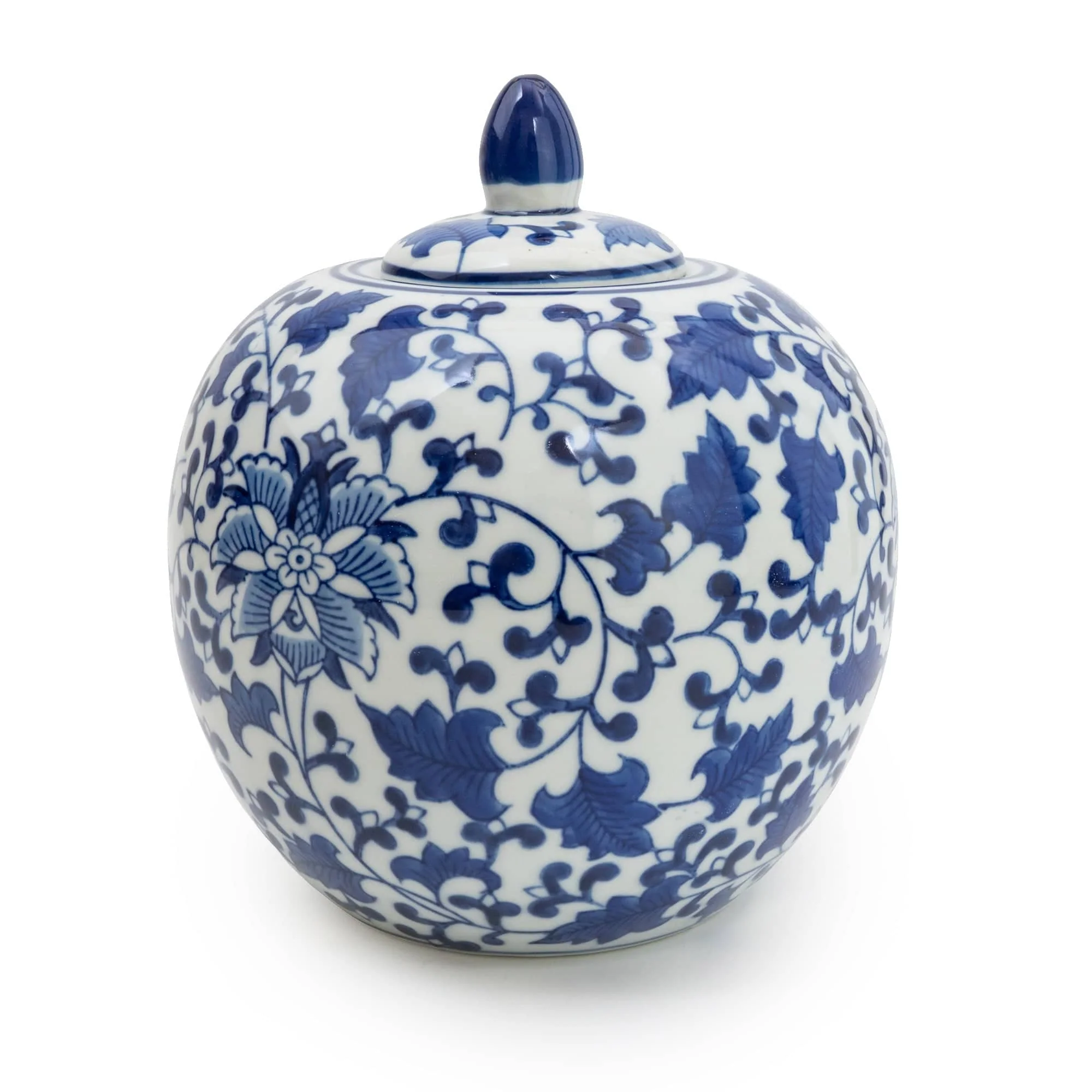 Sumatra Ginger Jar Blue/White