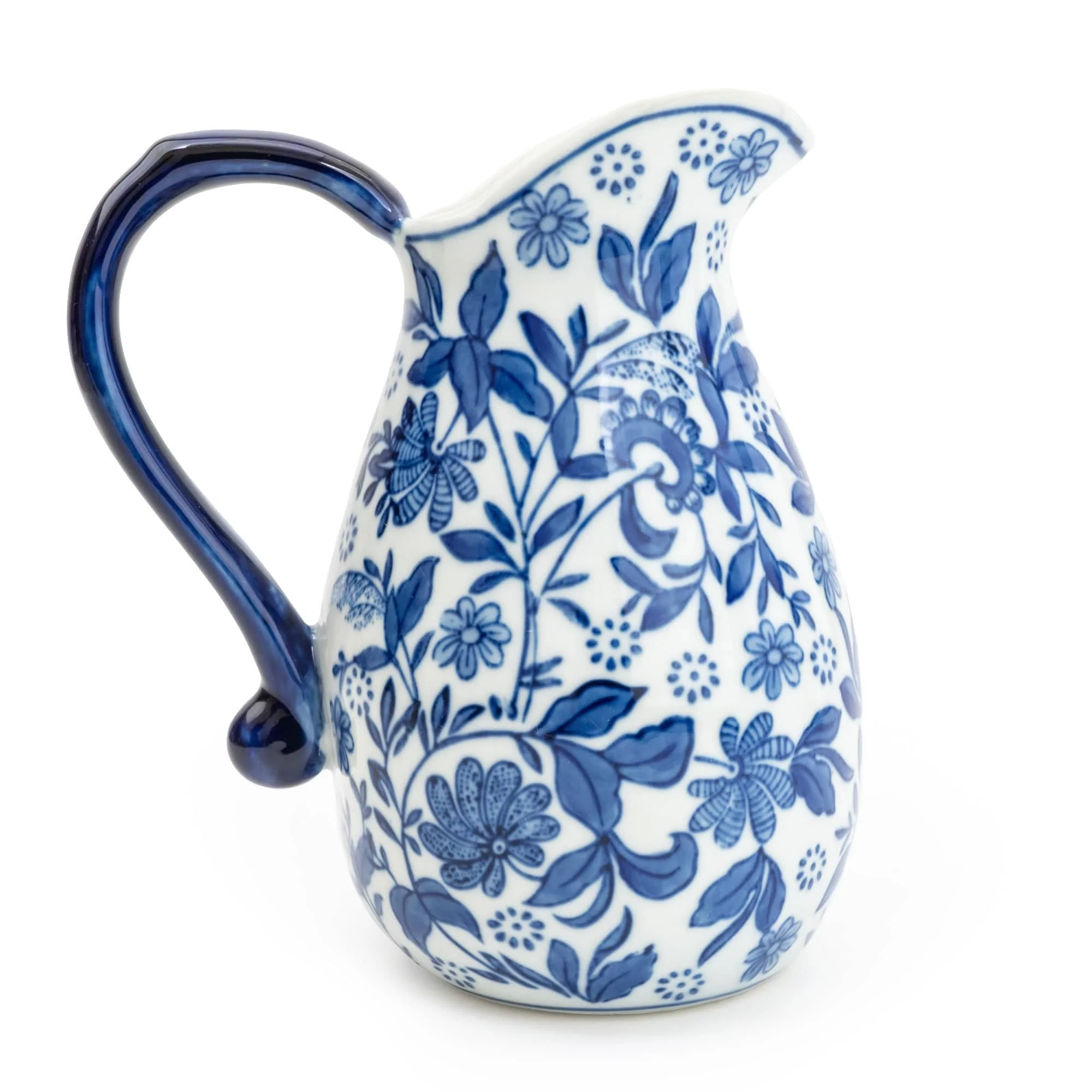 Sumatra Jug Blue/White