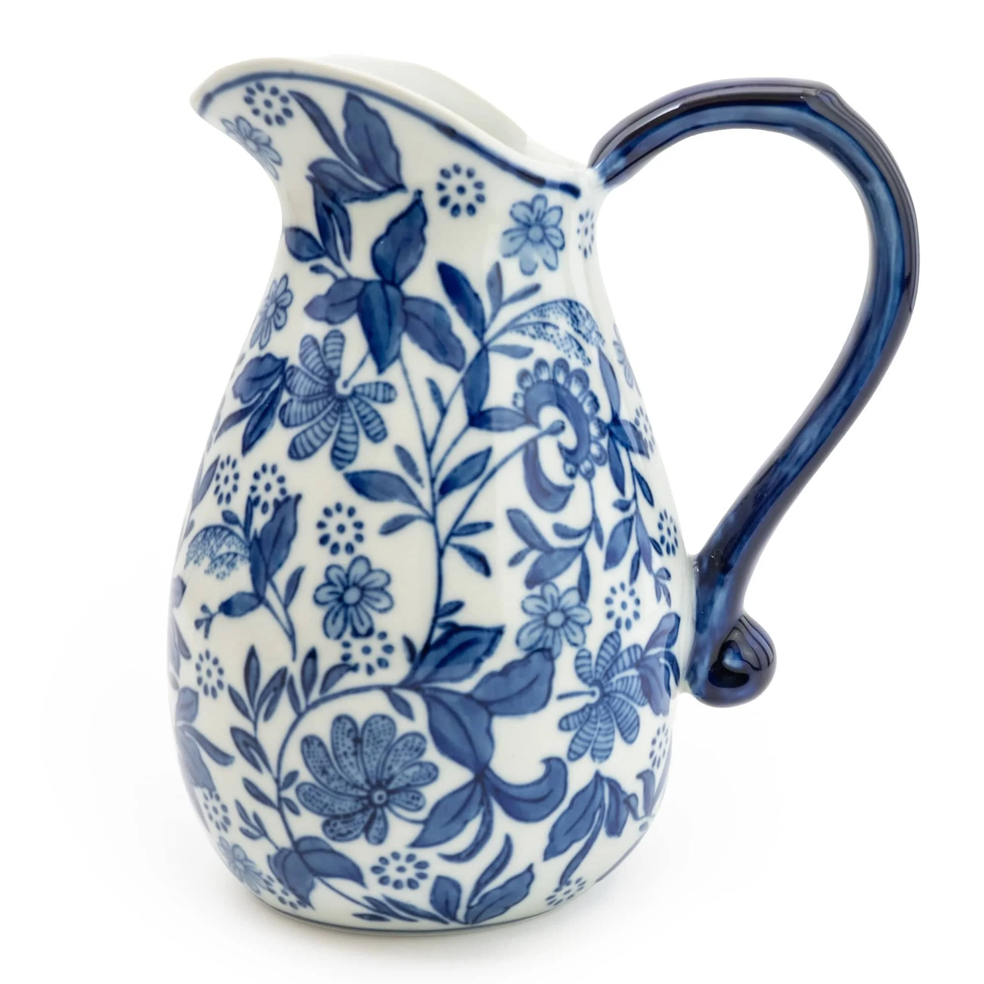 Sumatra Jug Blue/White