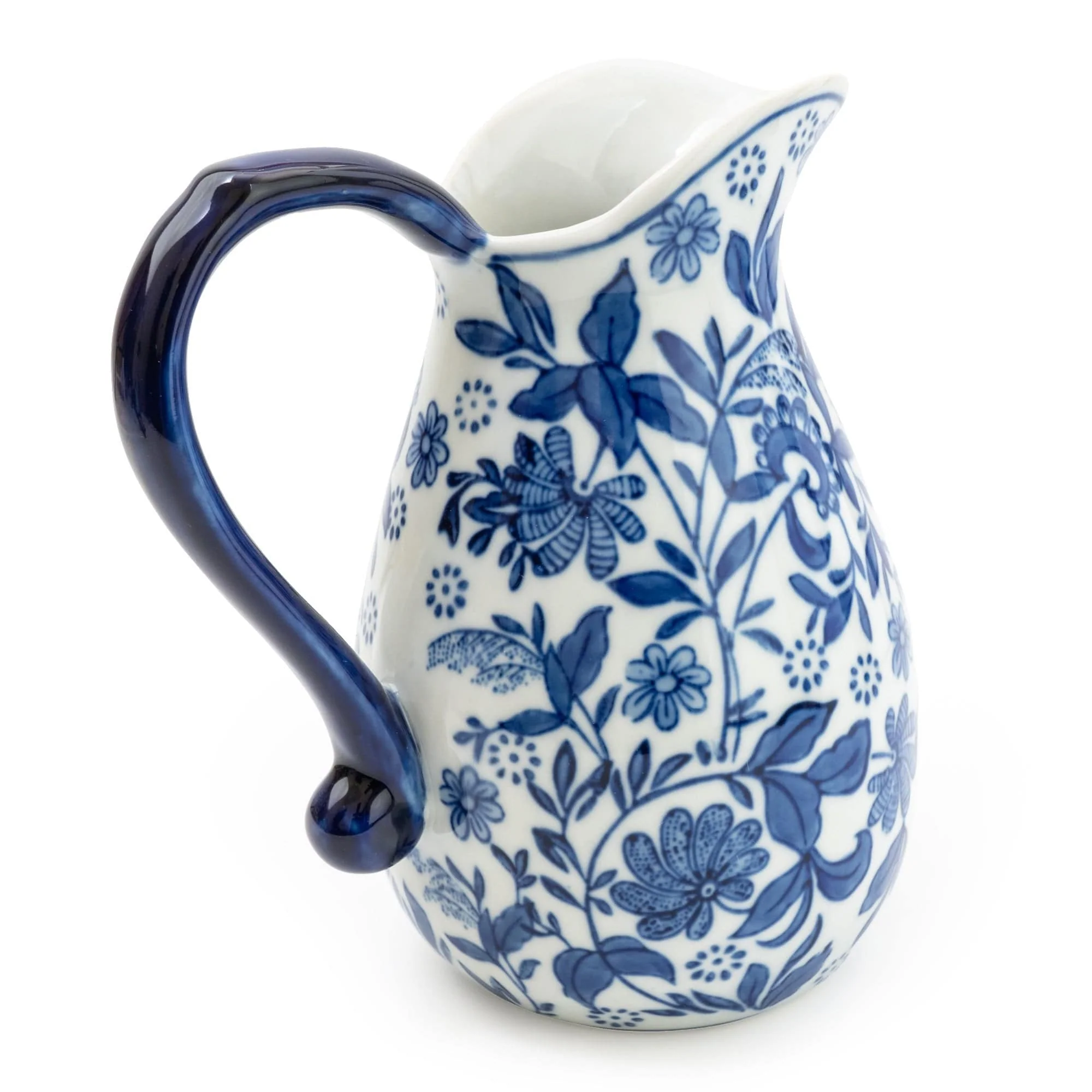 Sumatra Jug Blue/White