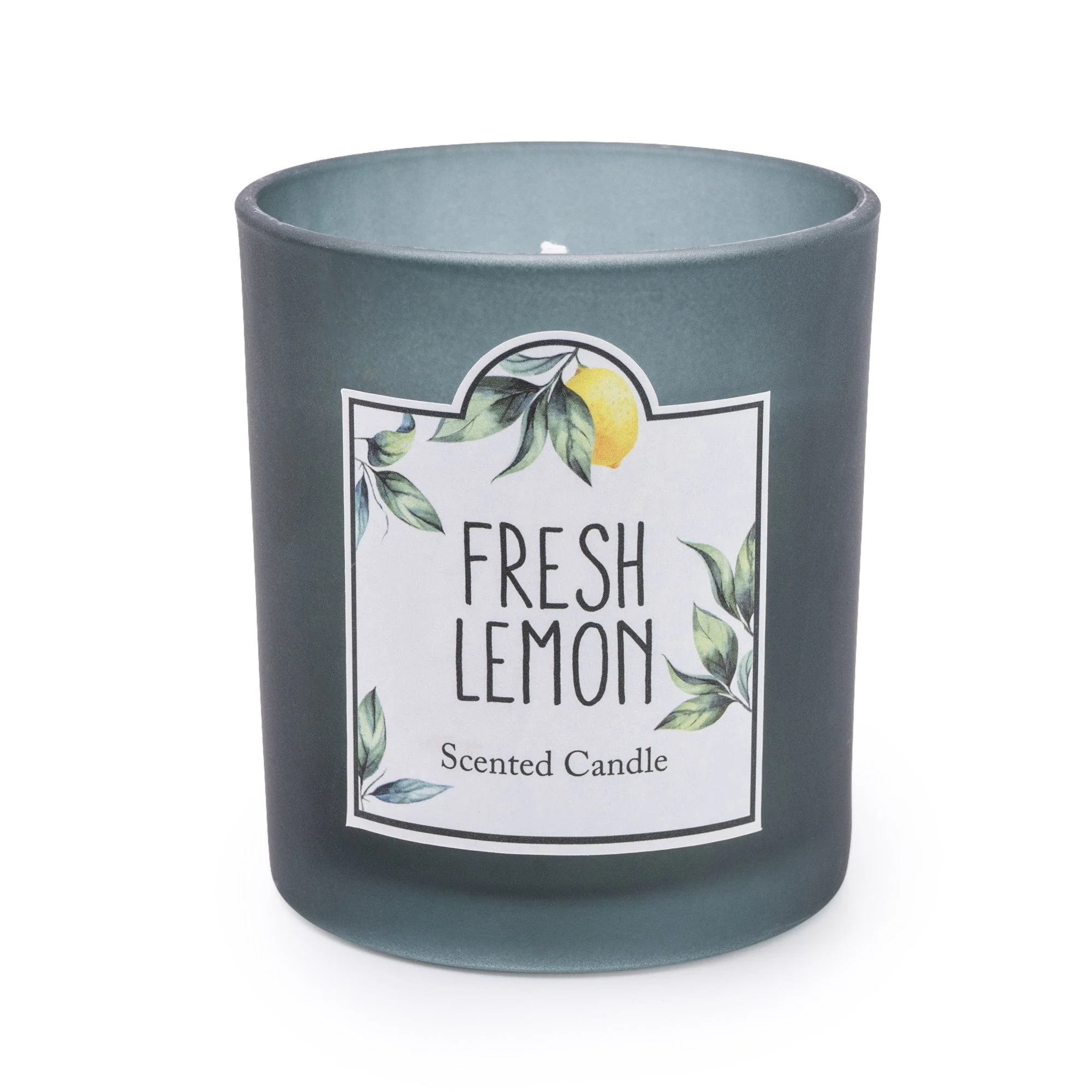 Wax Filled Pot Fresh Lemon - Sicilian Basil & Wild Lemon Scent