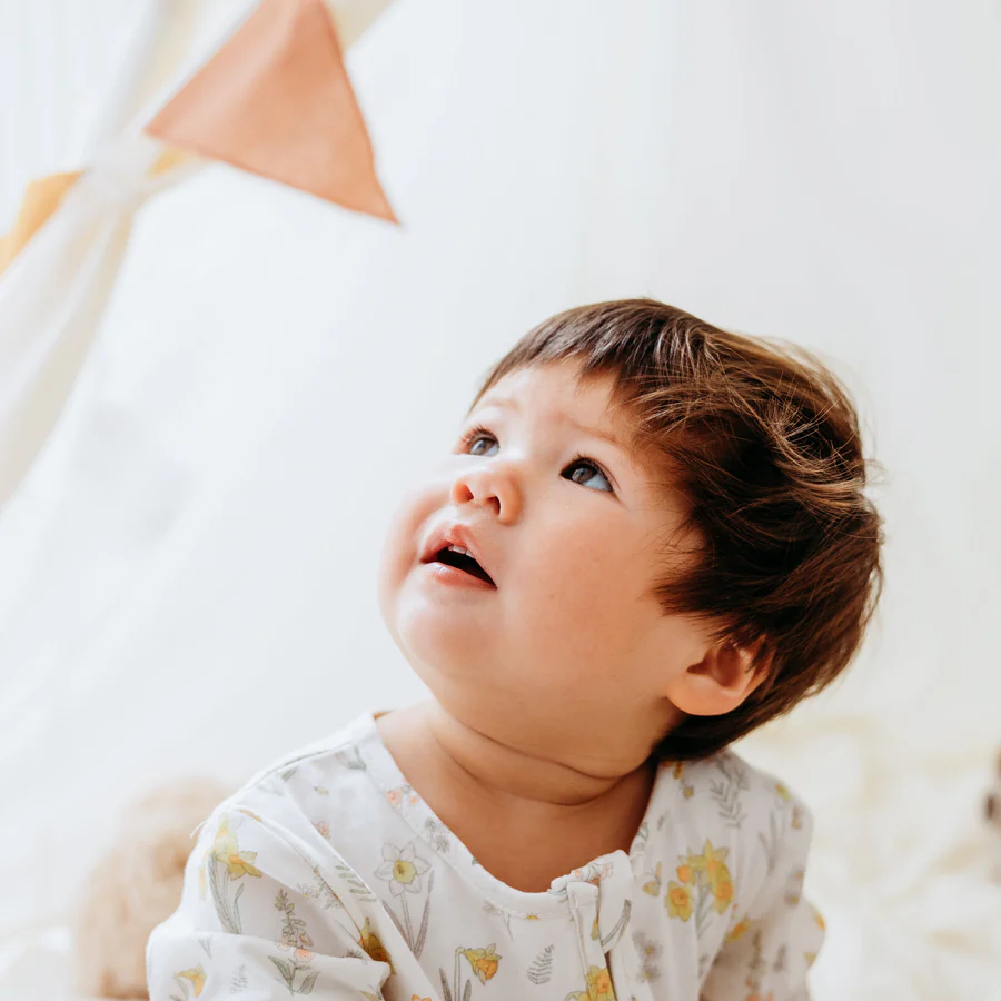 Fox and Lottie Daffodil Sleepsuit