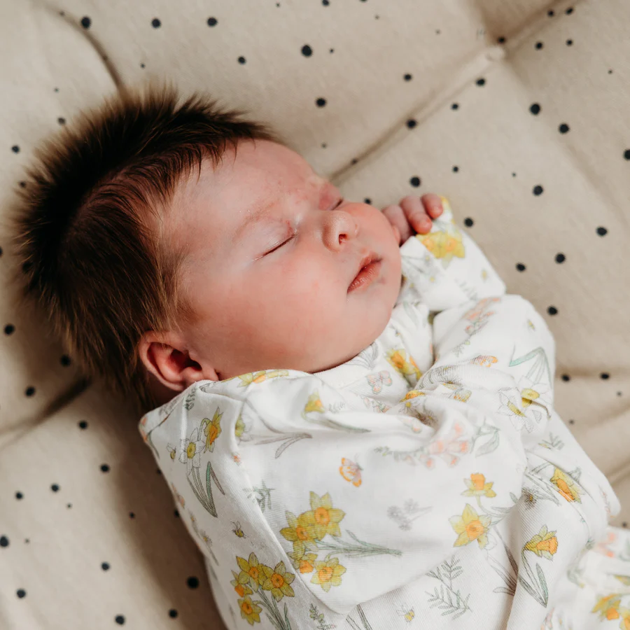 Fox and Lottie Daffodil Sleepsuit