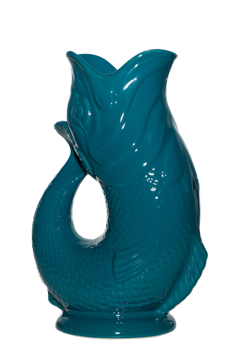 Gluggle Jug Teal Pitcher XL