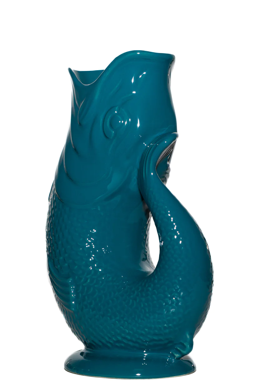 Gluggle Jug Teal Pitcher XL