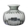 Dartington Crystal Cushion Smoke Medium Vase