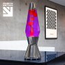 Mathmos Astro Polished Silver Lava Lamp