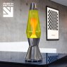 Mathmos Astro Polished Silver Lava Lamp