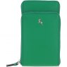 Ashwood Leather Luxury Crossbody Phone Bag Green X-31