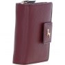 Ashwood Leather RFID Purse with Zip and Stud Closure Wine X-30