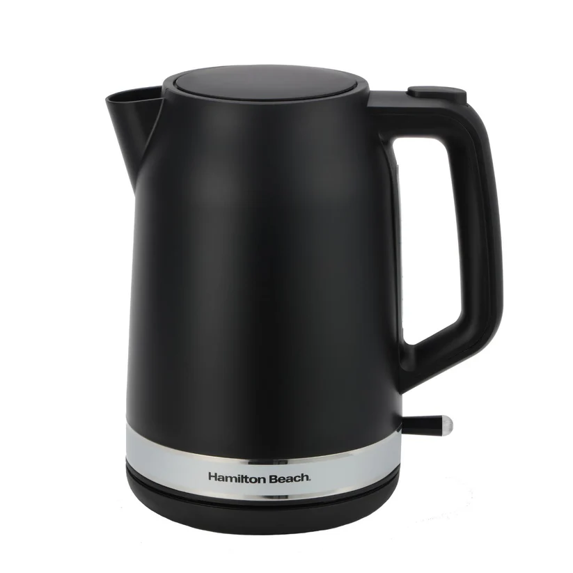 Hamilton Beach Ella 1.7L Matte Black Kettle