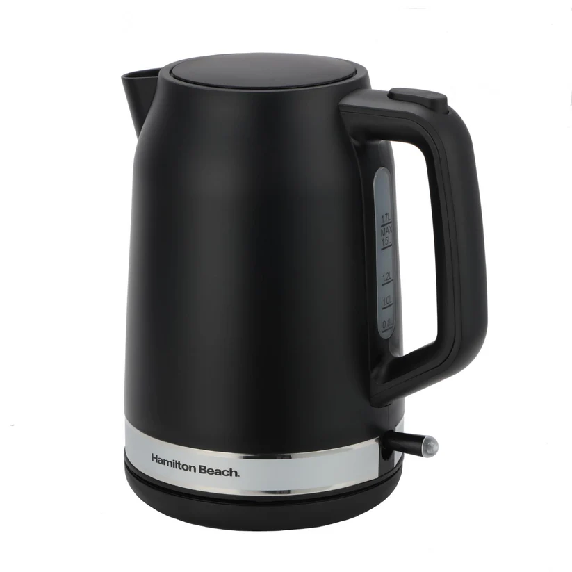 Hamilton Beach Ella 1.7L Matte Black Kettle