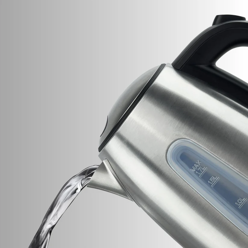 Hamilton Beach Rise 1.7L Brushed Stainless Steel Kettle