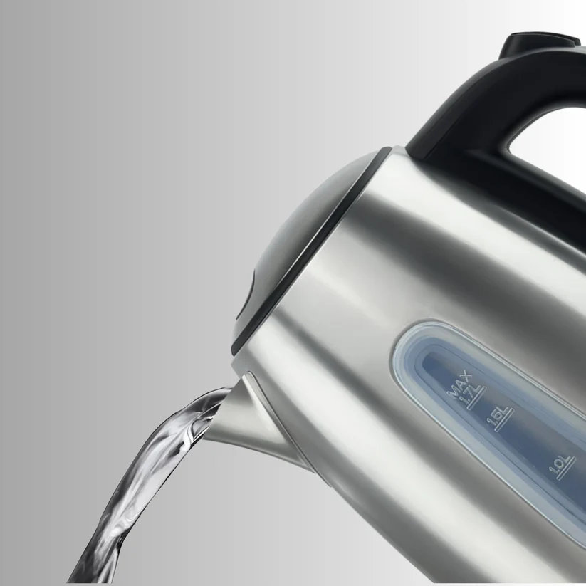 Hamilton Beach Rise 1.7L Polished Stainless Steel Kettle