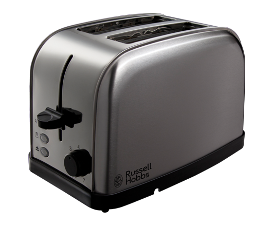 Russell Hobbs Futura 2 Slice Toaster Stainless Steel