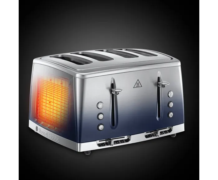 Russell Hobbs Eclipse Midnight Blue 4 Slice Toaster