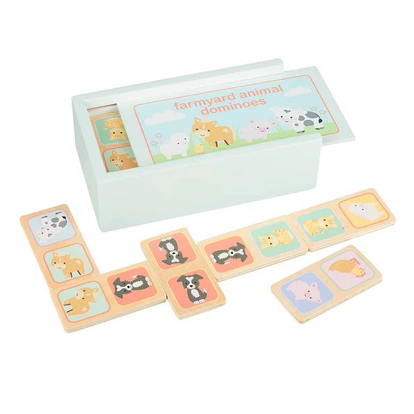 Orange Tree Toys Farmyard Animal Dominoes