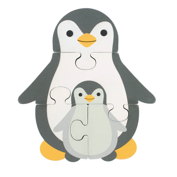 Orange Tree Toys Penguins Wooden Puzzle