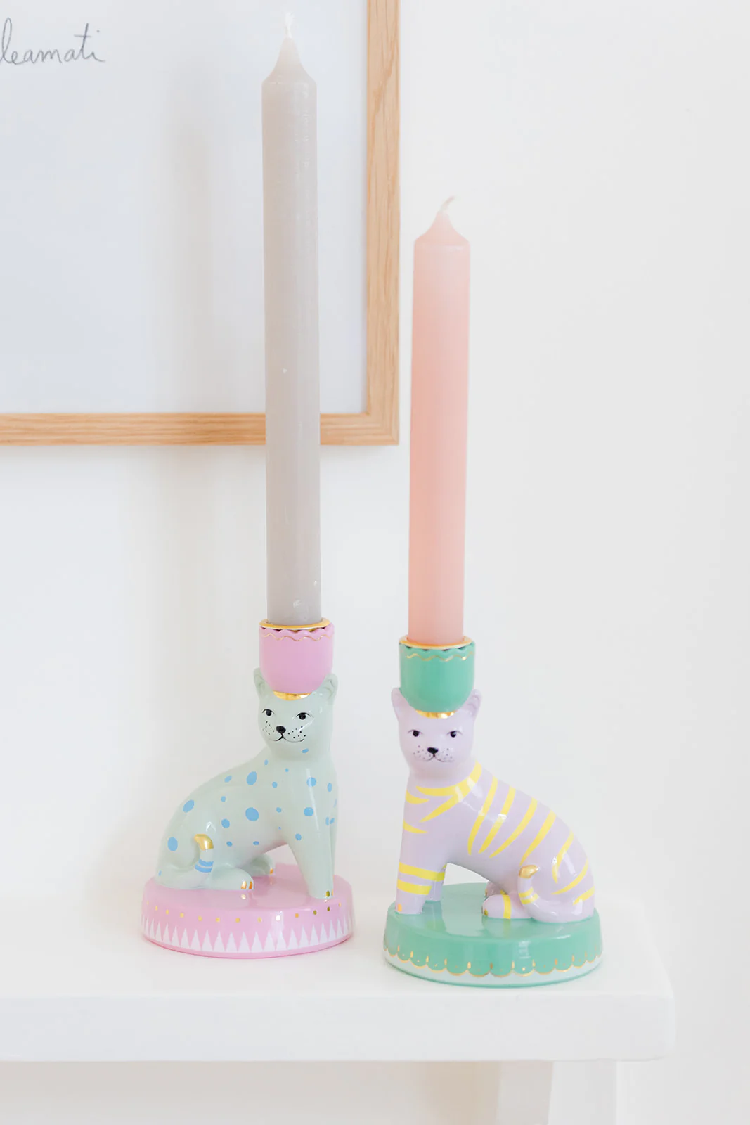 Yvonne Ellen Animal Candlestick Holder - Set of 2