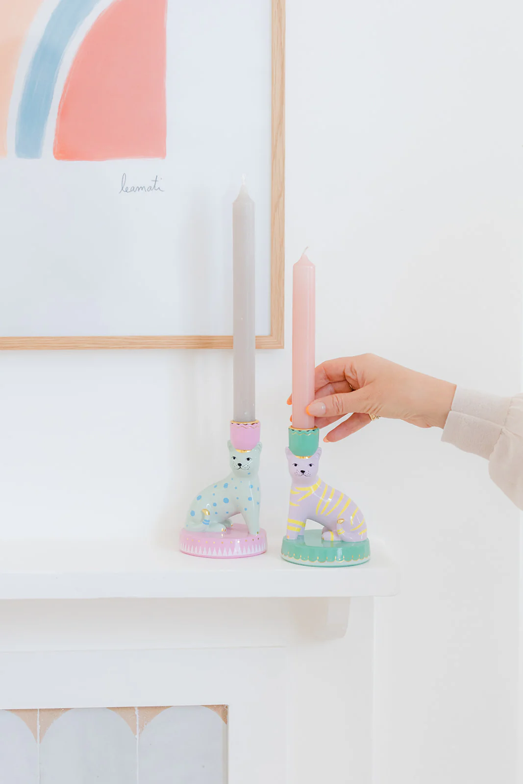 Yvonne Ellen Yvonne Ellen Animal Candlestick Holder - Set of 2