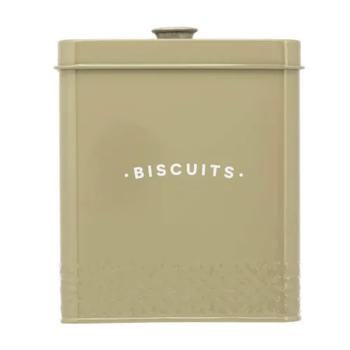 Artisan Street Biscuit Canister - Moss