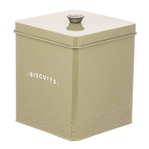 Artisan Street Biscuit Canister - Moss