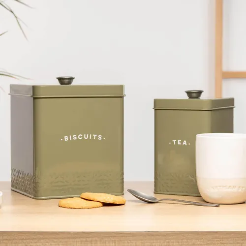 Artisan Street  Artisan Street Biscuit Canister - Moss