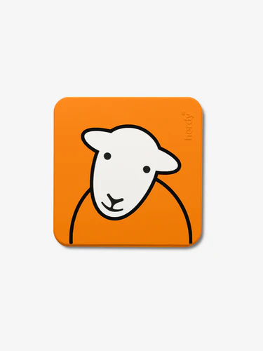 Herdy Hello PVC Coaster