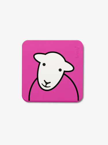 Herdy Hello PVC Coaster