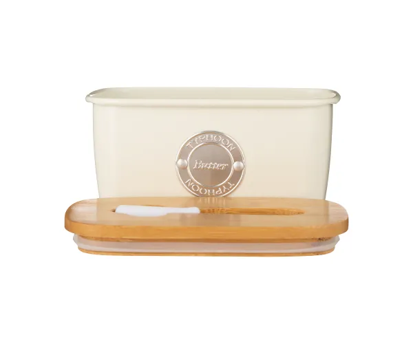 Typhoon Living Butter Dish With Spatula Set