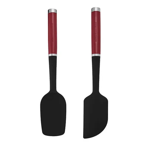 KitchenAid 2 Piece Silicone Spatula Set - Empire Red