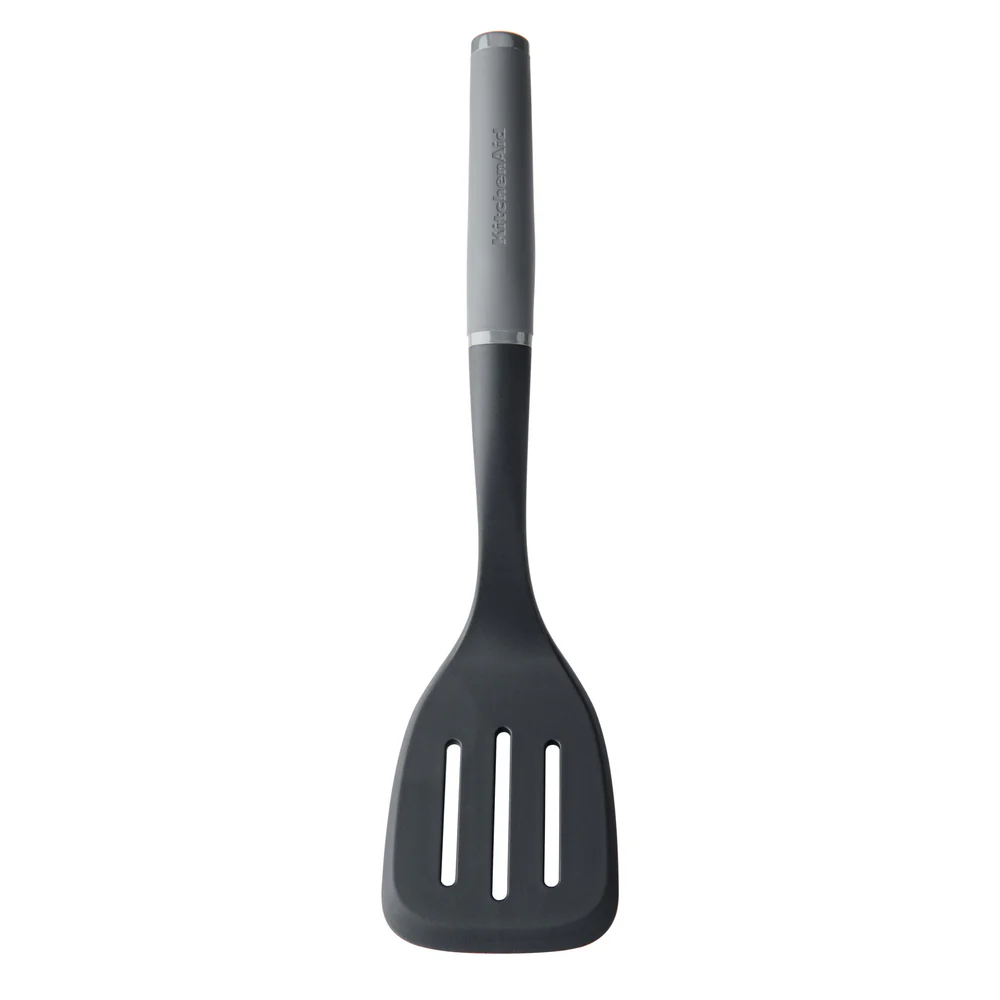 KitchenAid Core Slotted Turner - Charcoal Grey