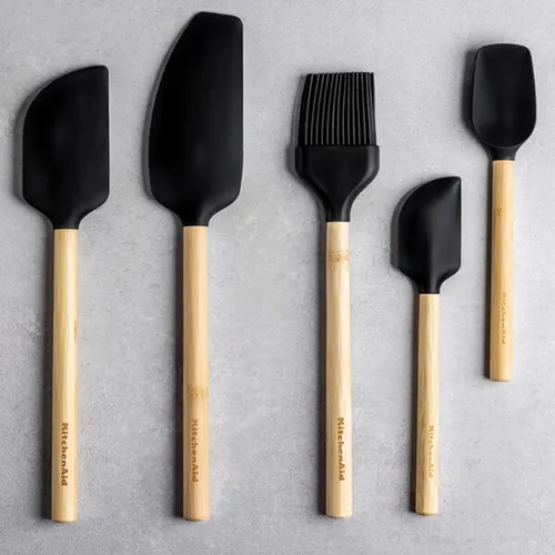 Kitchen Aid KitchenAid Bamboo 2 Piece Mini Spatula Set