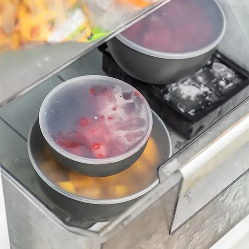 Kitchen Aid KitchenAid 4 Piece Meal Prep Bowls Set with Lids - Charcoal Grey