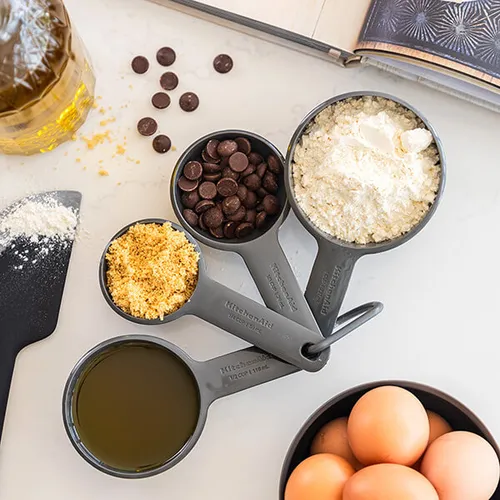 Kitchen Aid KitchenAid 4 Piece Measuring Cup Set - Charcoal Grey