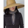 Oats & Rice Bronte Spindle-shaped Knitted Cashmere Scarf Tan