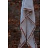 Oats & Rice Bronte Spindle-shaped Knitted Cashmere Scarf Cotton White