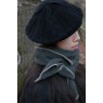 Oats & Rice Austen Spindle-shaped Knitted Cashmere Scarf Emerald Green