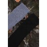 Oats & Rice Leaf Knit Cashmere Fingerless Arm Warmer Black