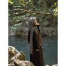 Oats & Rice Dawn Ombre Cashmere Shawl Midnight