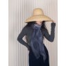 Oats & Rice Hana Dip Dyed Cashmere Shawl Navy